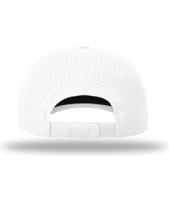 Alternative view of Richardson Laser Perf Performance Rope Cap- White