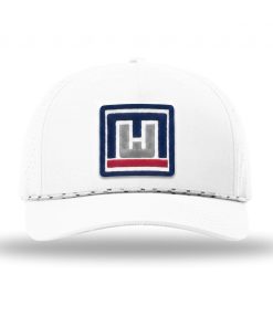 Richardson Laser Perf Performance Rope Cap- White